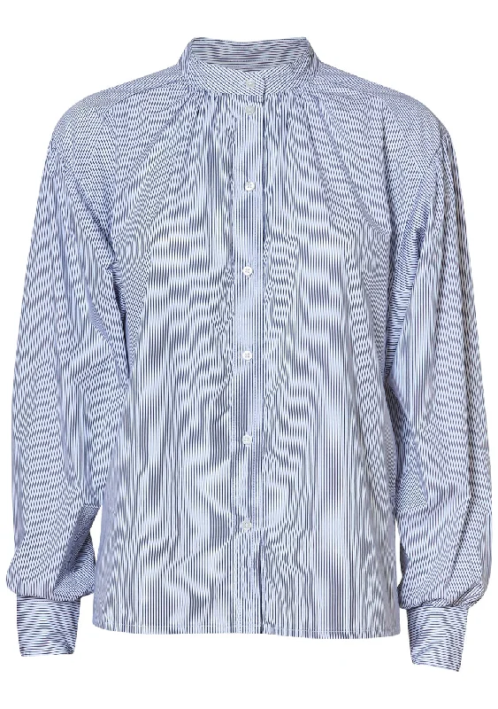 Silvia Shirt Sailor Graphic T-Shirt Round Neck Polyester