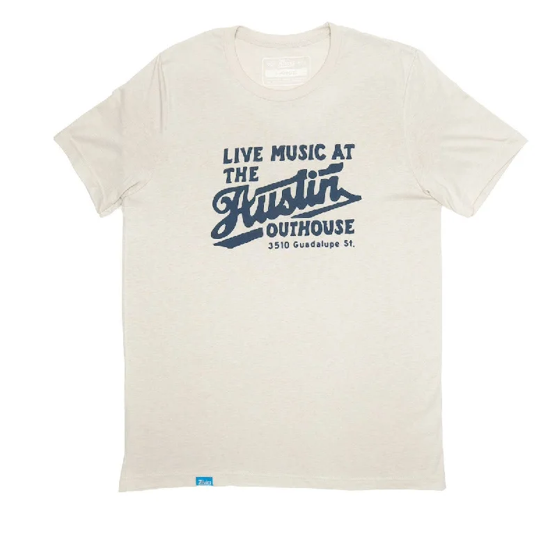 Austin Outhouse T-Shirt Houndstooth Herringbone Solid