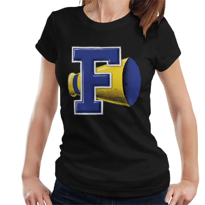 Animal House Faber College Women's T-Shirt Collared Crew Neck Turtle Neck