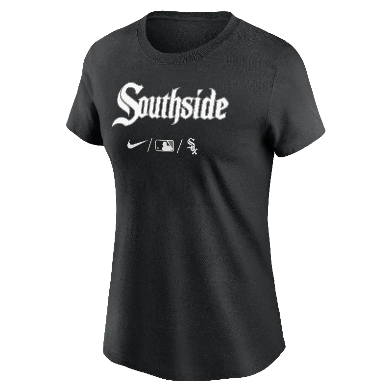 Chicago White Sox Nike City Connect Women's T-Shirt Mesh Canvas Denim