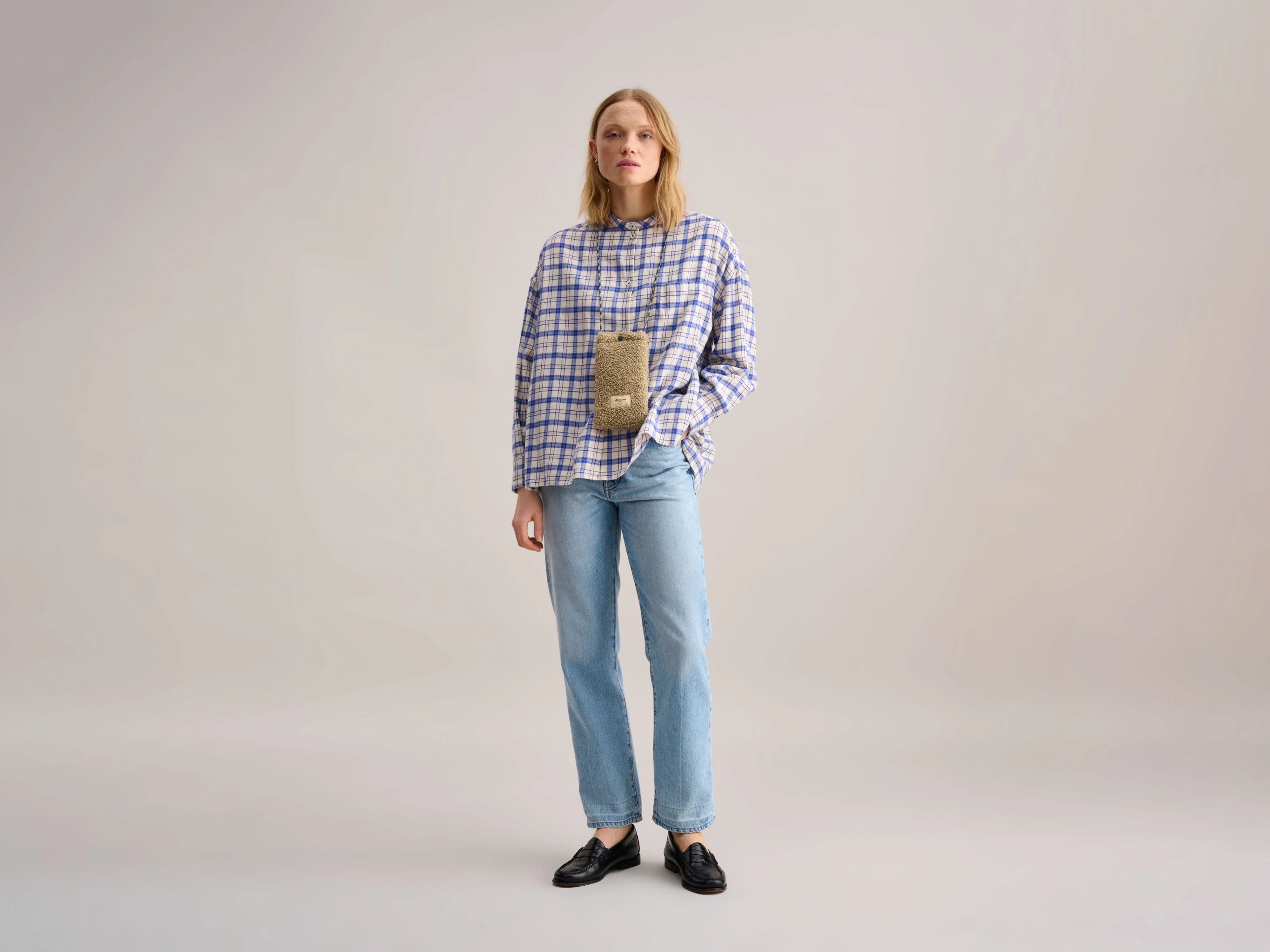 Gorky  Shirt (232 / W / CHECK D) Layered Multi-layer Single Layer