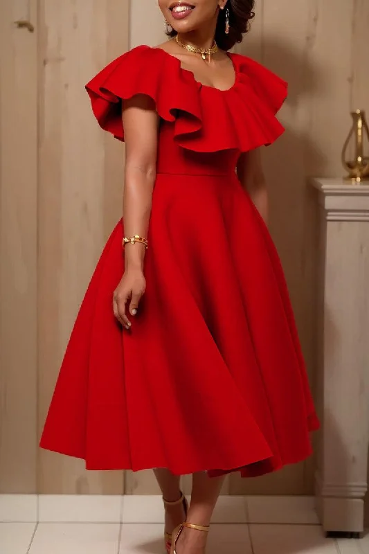 Summer Party Dress for Plus Size Women: Elegant Fashion Bodycon Fitted Nightout