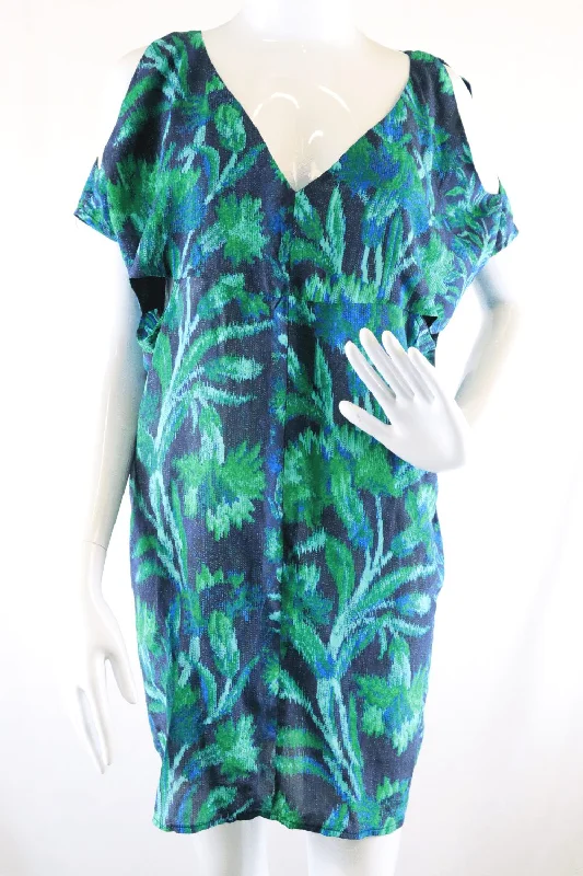 Shona Joy Green And Blue Dress 6 Tunics Favorite customer