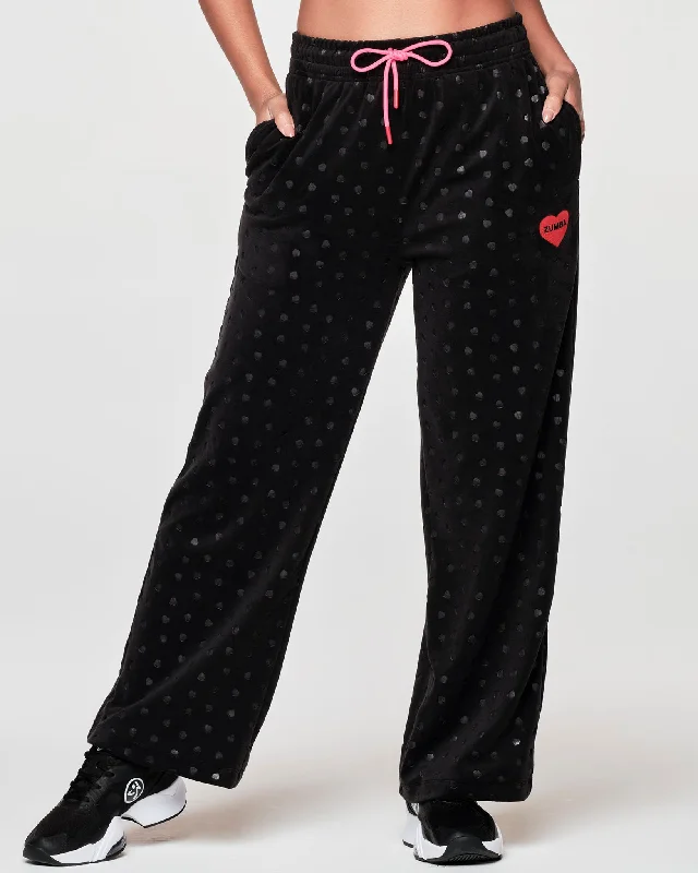 Zumba Kiss Pants Elegant Wool Trousers