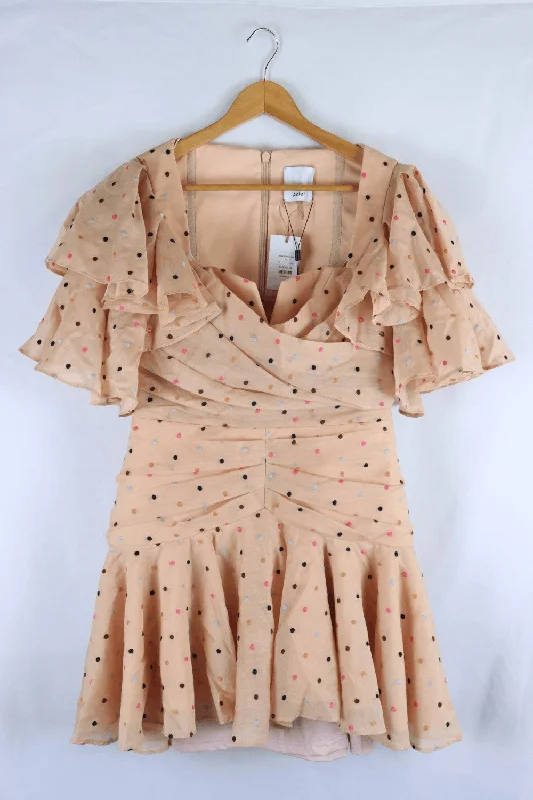 Acler Pink Dress 12 Floral Print girly