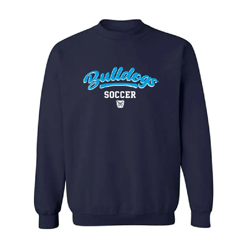 BU - NCAA Women's Soccer : Ceilidh Whynott - Classic Shersey Crewneck Sweatshirt Hoodie with Belted Waist Structured Tailored