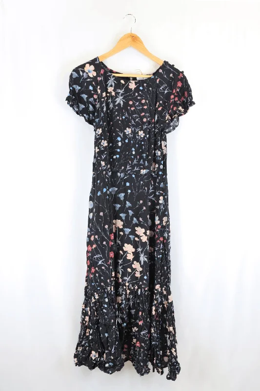 Lily and Lionel Floral Dress S Tunics stripes playful