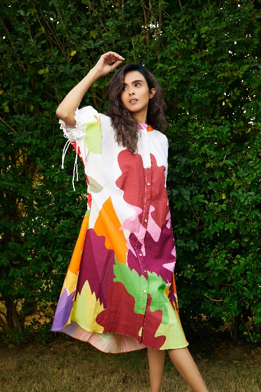 The Aurelia Drawstring Dress Tunics Sophisticated sleek
