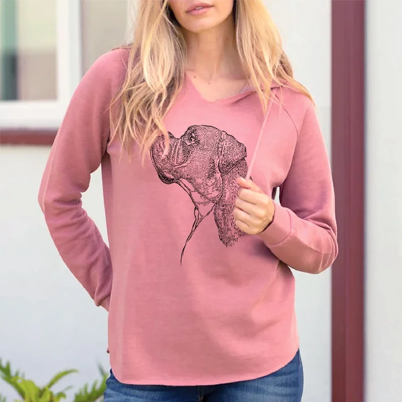 Profile Boxer - Cali Wave Hooded Sweatshirt Hoodie with Crew Neck Simple Timeless