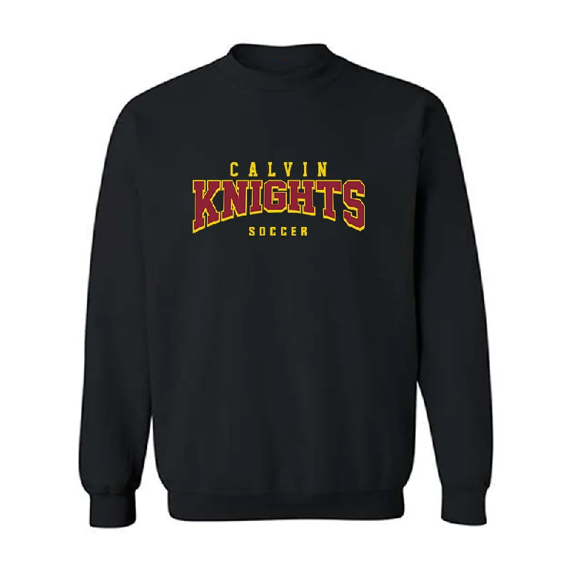 Calvin - NCAA Women's Soccer : Emma Shaffer - Crewneck Sweatshirt Hoodie with V-Neck Classic Versatile