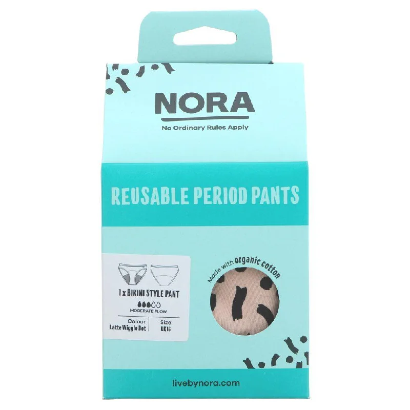 Nora | Reusable Period Pant Size 16 | 1single Elegant Palazzo Trousers