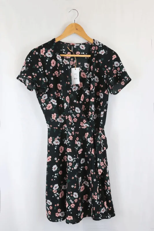 H & M Floral Pink Dress 6 Tunics Trendy modern