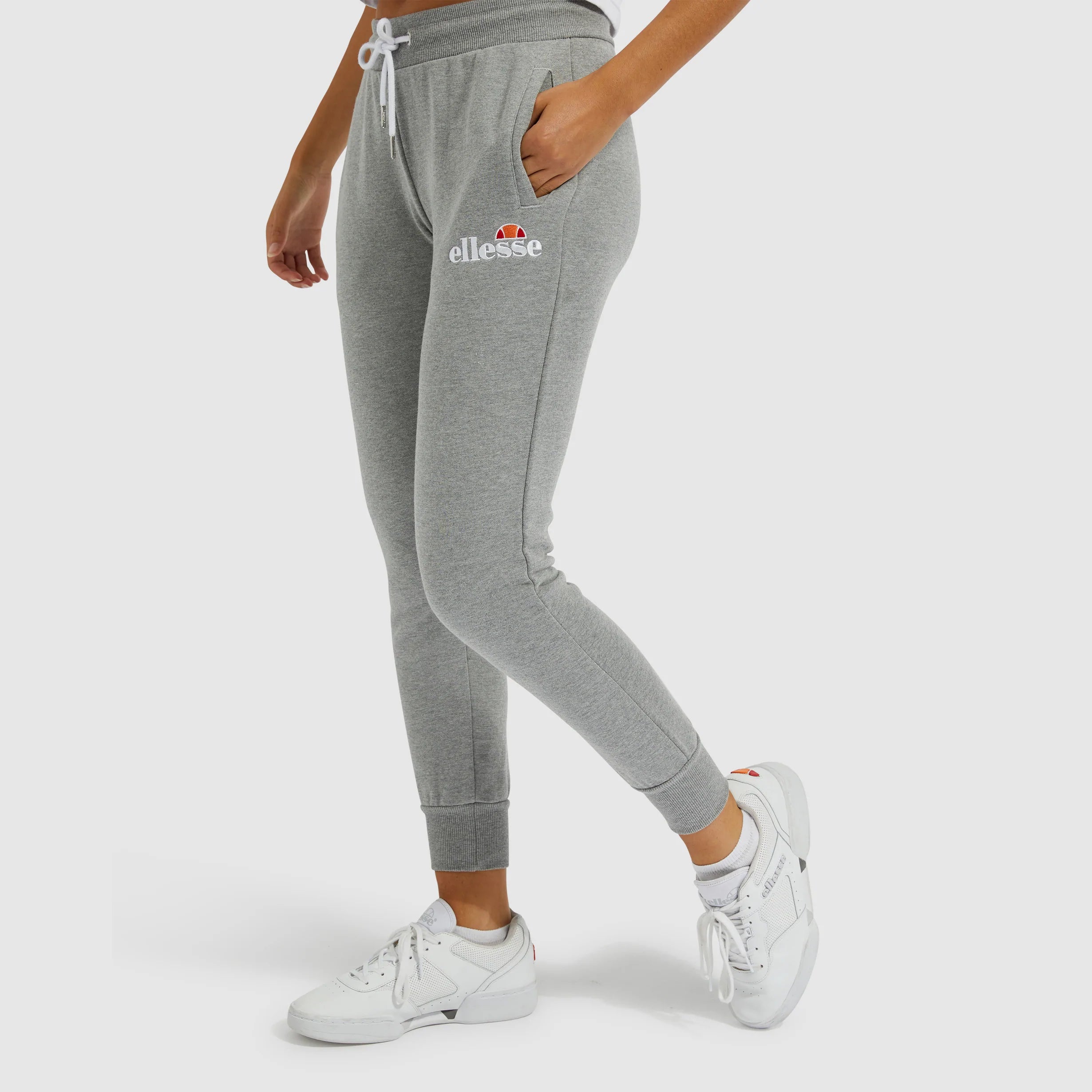 Ellesse Frivola Jog Pant - Womens - Grey Marle Fashionable Jogger Pants