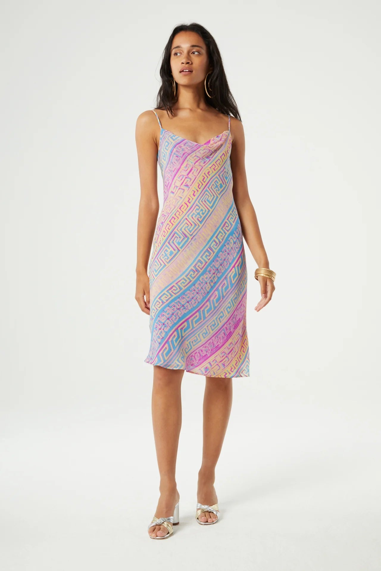 Hera Dress - Neo Blue Classic Tunics Business professional