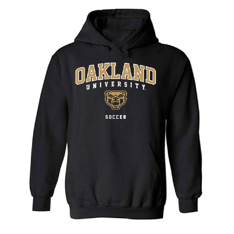 Oakland - NCAA Women's Soccer : Marina Downing - Classic Shersey Hooded Sweatshirt Oversized Hoodie Comfort Casual