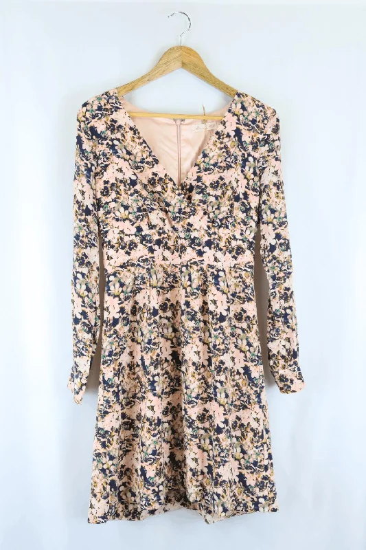 Alannah Hill Pink Floral Dress 12 Tunics Timeless classic