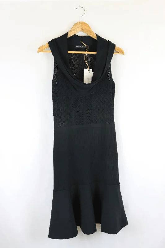 Karen Millen Black Dress S Tunics Luxurious premium
