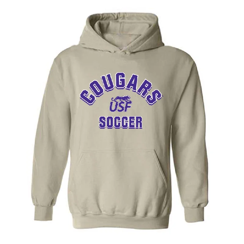 Sioux Falls - NCAA Women's Soccer : Gaby Drought - Classic Shersey Hooded Sweatshirt Hoodie with Raw Hem Edgy Unfinished
