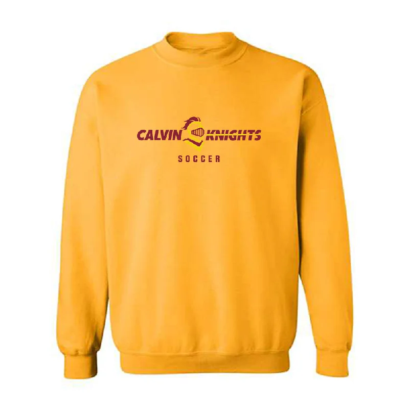 Calvin - NCAA Women's Soccer : Emma Shaffer - Crewneck Sweatshirt Hoodie with Bell Sleeves Flared Feminine
