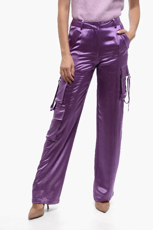Retrofete Satin Andre' Cargo Pants Fashionable Work Pants