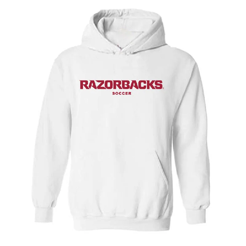 Arkansas - NCAA Women's Soccer : Morgan Hippeli - Classic Shersey Hooded Sweatshirt Hoodie with Sequins Glamorous Eye-catching