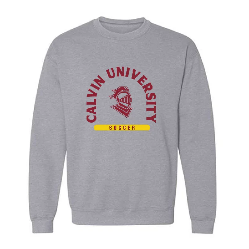 Calvin - NCAA Women's Soccer : Emma Shaffer - Classic Shersey Crewneck Sweatshirt Hoodie with Puffed Sleeves Voluminous Trendy