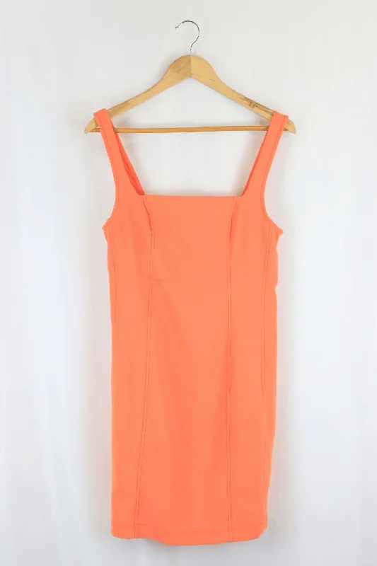 Tokito Orange Dress 14 Tunics Spring floral