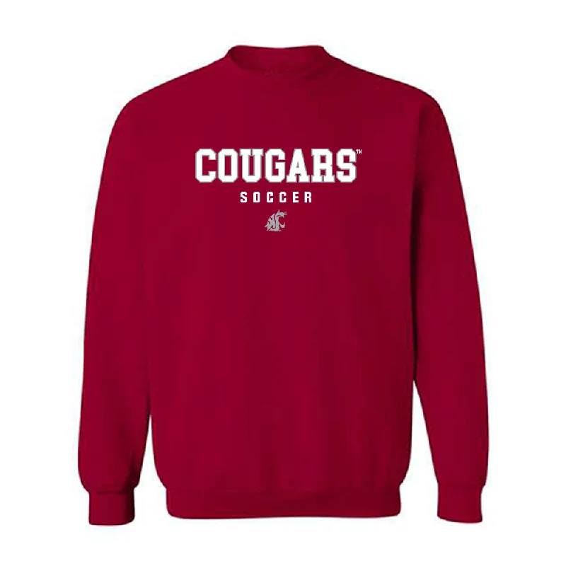 WSU - NCAA Women's Soccer : Nadia Cooper - Classic Shersey Crewneck Sweatshirt Hoodie with Rhinestones Sparkly Elegant