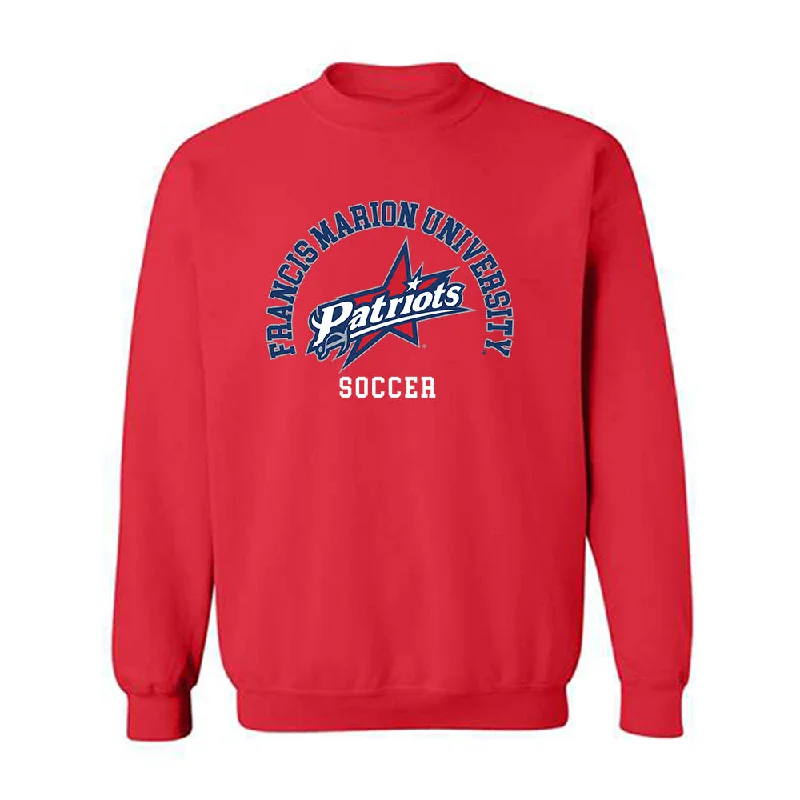 Francis Marion - NCAA Women's Soccer : Izzy Ashley - Crewneck Sweatshirt Hoodie with Raw Hem Edgy Unfinished