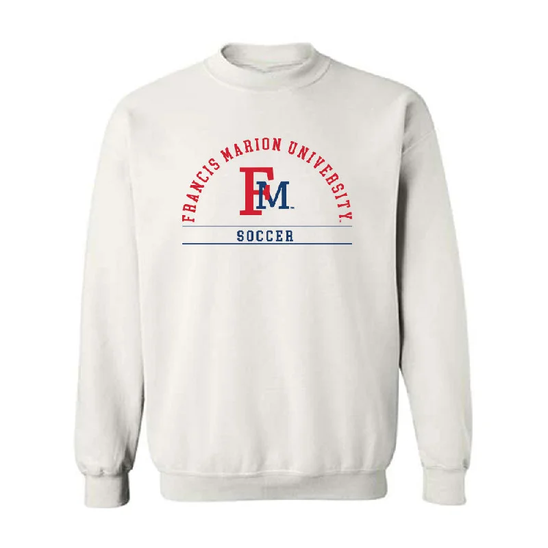 Francis Marion - NCAA Women's Soccer : Izzy Ashley - Crewneck Sweatshirt Hoodie with Distressed Vintage Worn