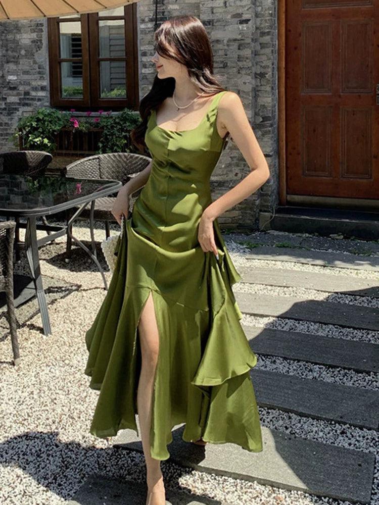 Mermaid Party Dress: Elegant Slim-Fit Statement Piece Tunics Practical easy-care