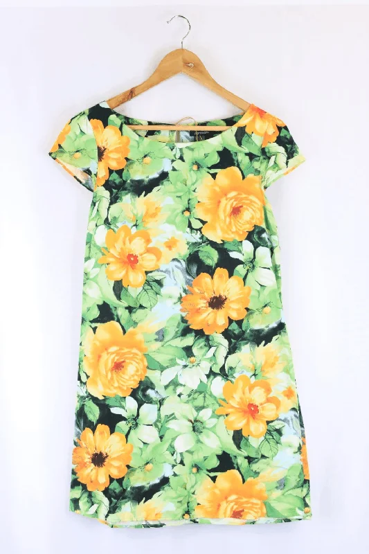 Portmans Floral Green Dress 8 Tunics Recommended stylist