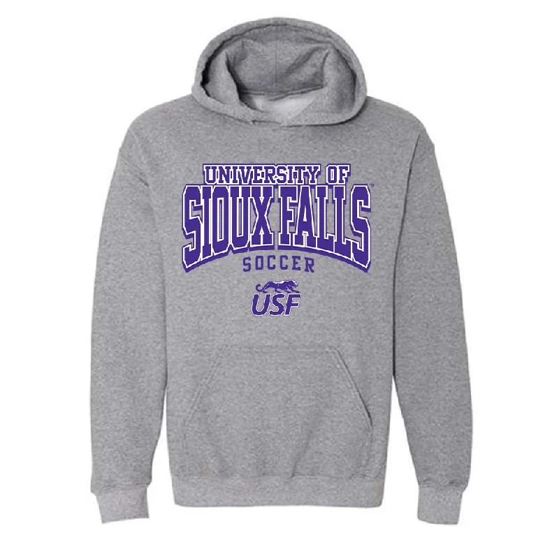 Sioux Falls - NCAA Women's Soccer : Gaby Drought - Classic Shersey Hooded Sweatshirt Hoodie with Cropped Fit Short Trendy