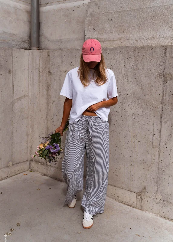 Striped Samuel Pants Stylish Slim Trousers