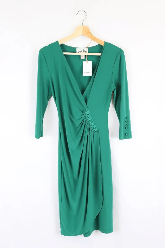 Joseph Ribkoff Green Dress 6 Tunics Hiking breathable
