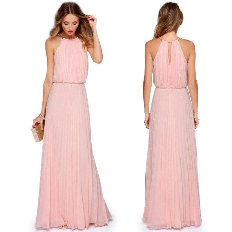 Sleeveless Turtleneck Party Dress: Elegant Summer Chic & Formal Attire Tunics Print Colorful