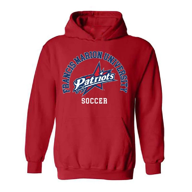 Francis Marion - NCAA Women's Soccer : Izzy Ashley - Hooded Sweatshirt Hoodie with Drop Shoulder Relaxed Streetwear