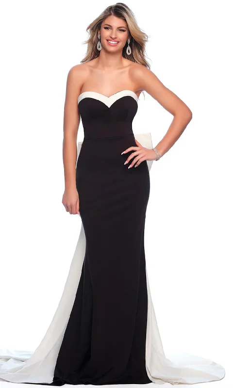 Dave & Johnny 11410 - Strapless Draped Evening Dress Tunics New arrival