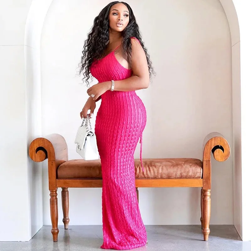 Razor dress | pink Tunics Satin smooth