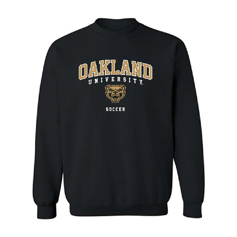 Oakland - NCAA Women's Soccer : Marina Downing - Classic Shersey Crewneck Sweatshirt Hoodie with Thumb Holes Functional Cozy