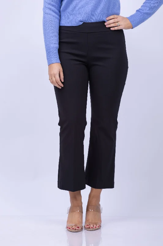 Avenue Montaigne Signature Pant in Black Comfortable Jogger Trousers