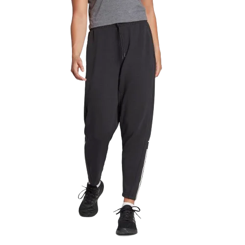 Adidas Train Essentials Regular-Fit Cotton Training Pants - Womens - Black Cozy Maternity Pants
