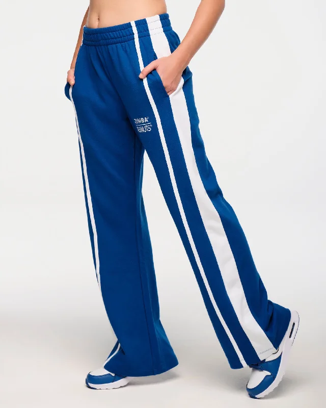 Zumba X Peanuts Straight Leg Track Pants Soft Stretch Leggings