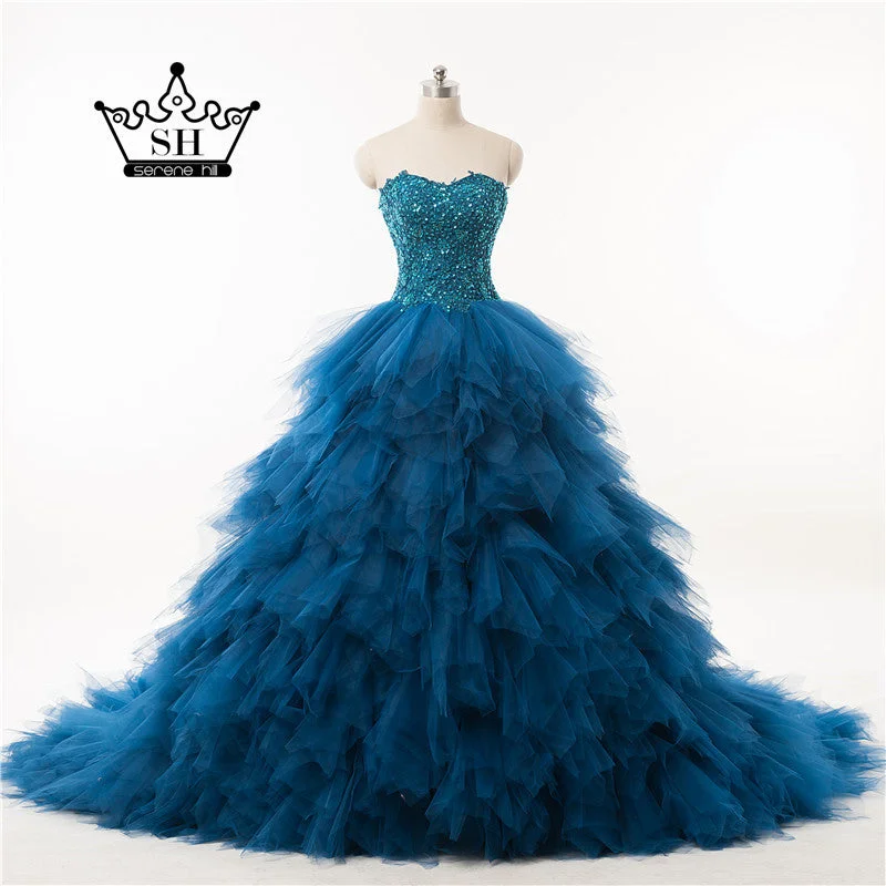 Dress Ruffles Organza Crystals Beaded Covered Back Sweet party dress HA2027 Tunics Seasonal trendy Dress Ruffles Organza Crystals Beaded Covered Back Sweet party dress HA2027 Tunics Seasonal trendy