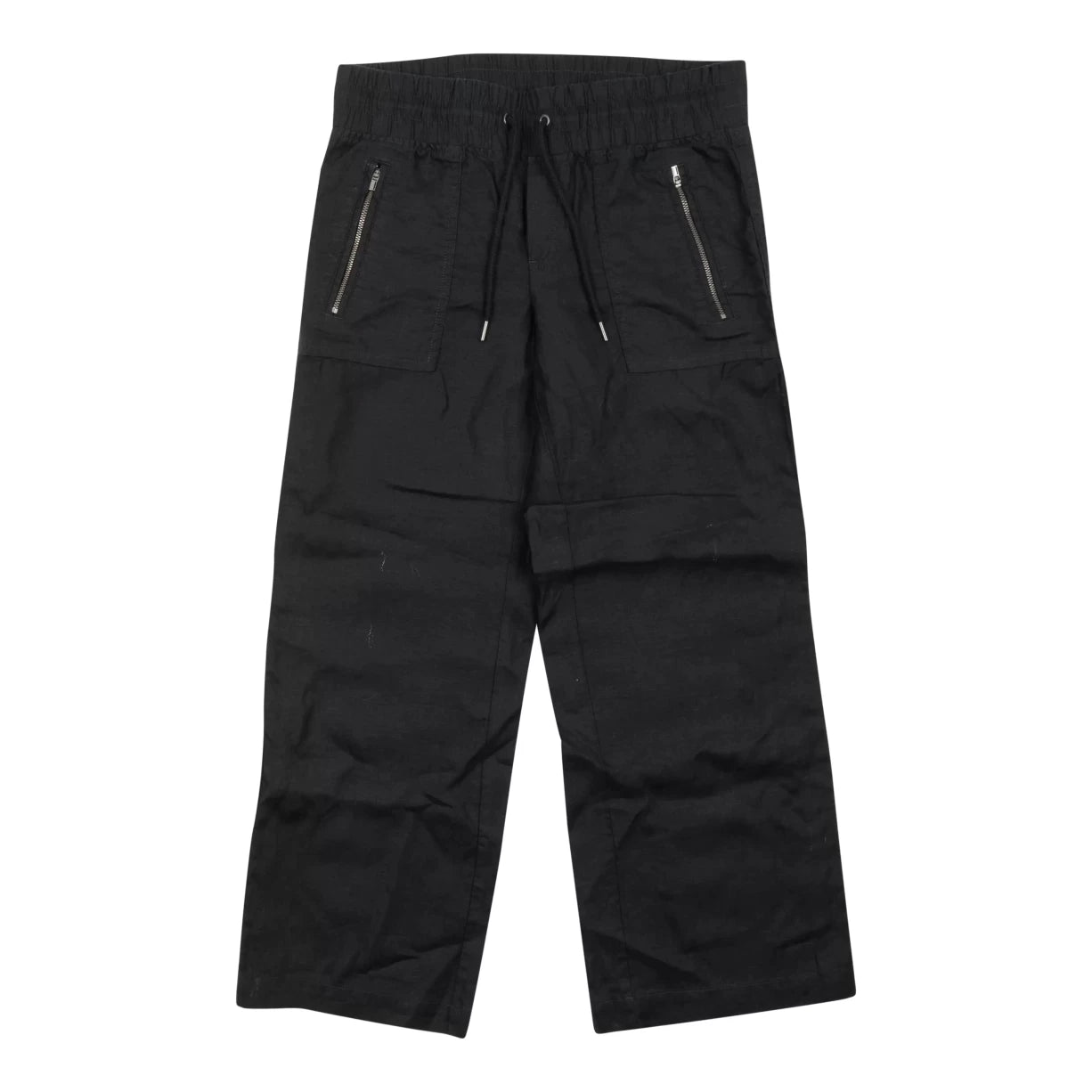 Athleta Retreat Linen High Rise Ankle Pant - Women's Relaxed High-Waist Trousers