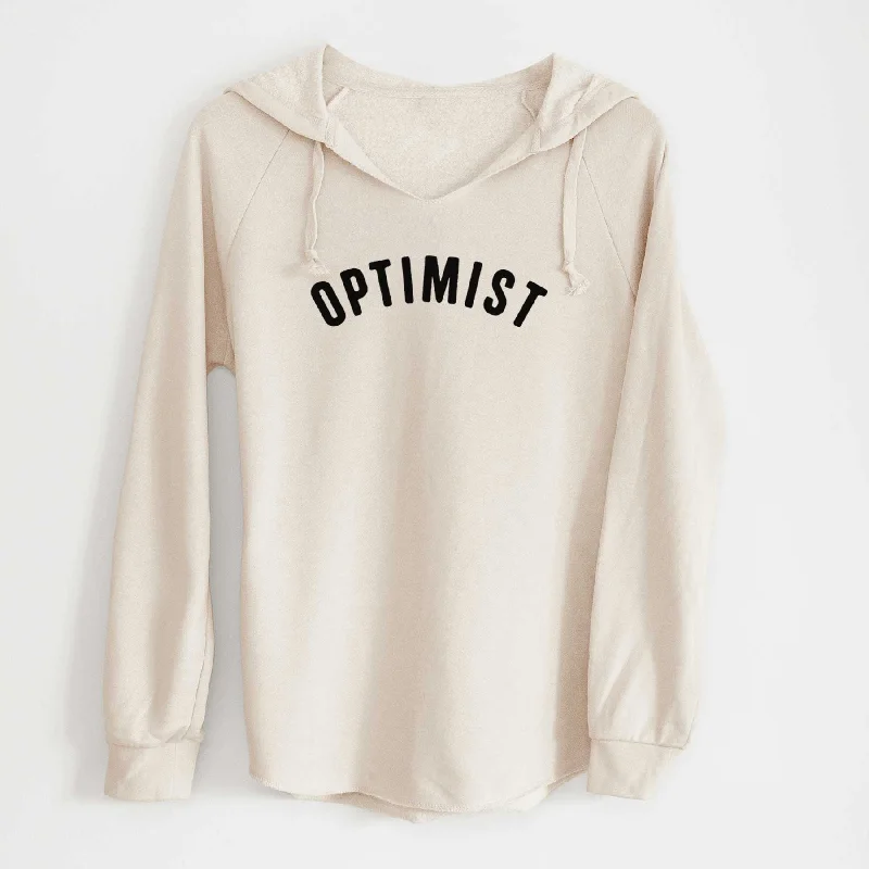 Optimist - Articulate Collection - Cali Wave Hooded Sweatshirt Hoodie with Hem Contrast Bold Stylish
