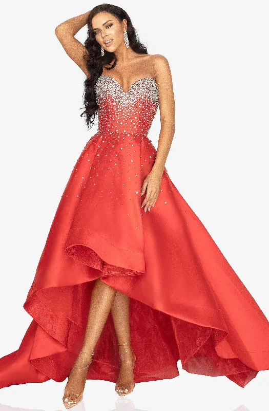 Terani Couture 2012P1286 - Embellished Aline Dress Elegant Long Evening