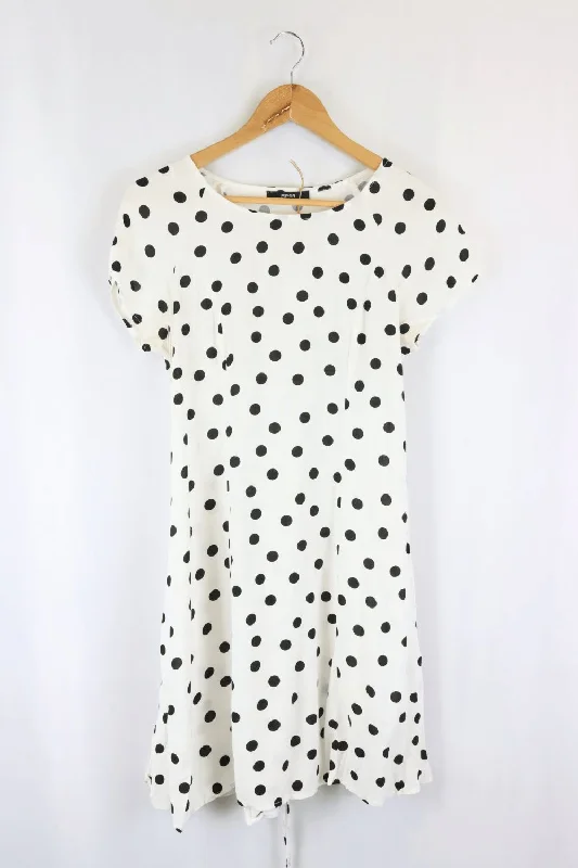 Piper Black And White Dress XS Tunics Sophisticated sleek