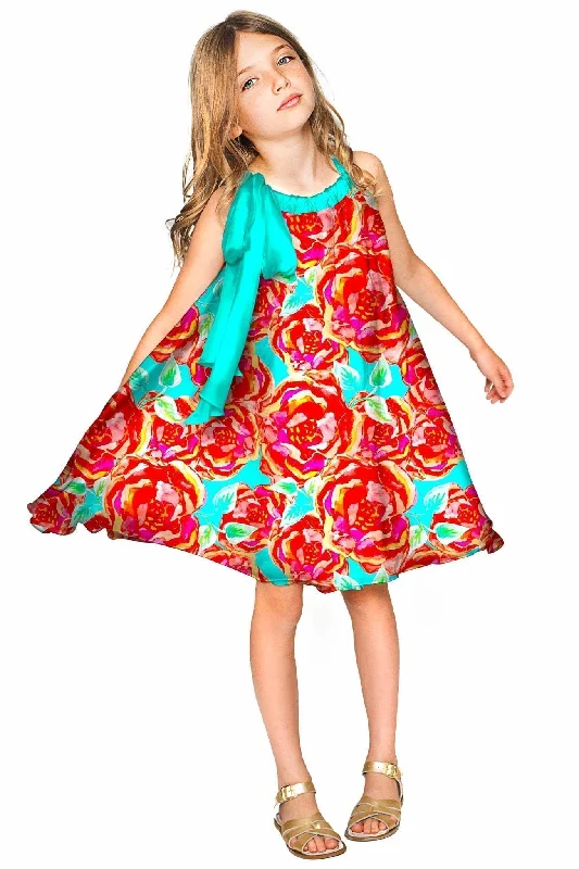 Oh So Sassy Melody Chiffon Halter Party Dress - Girls Tunics Business professional