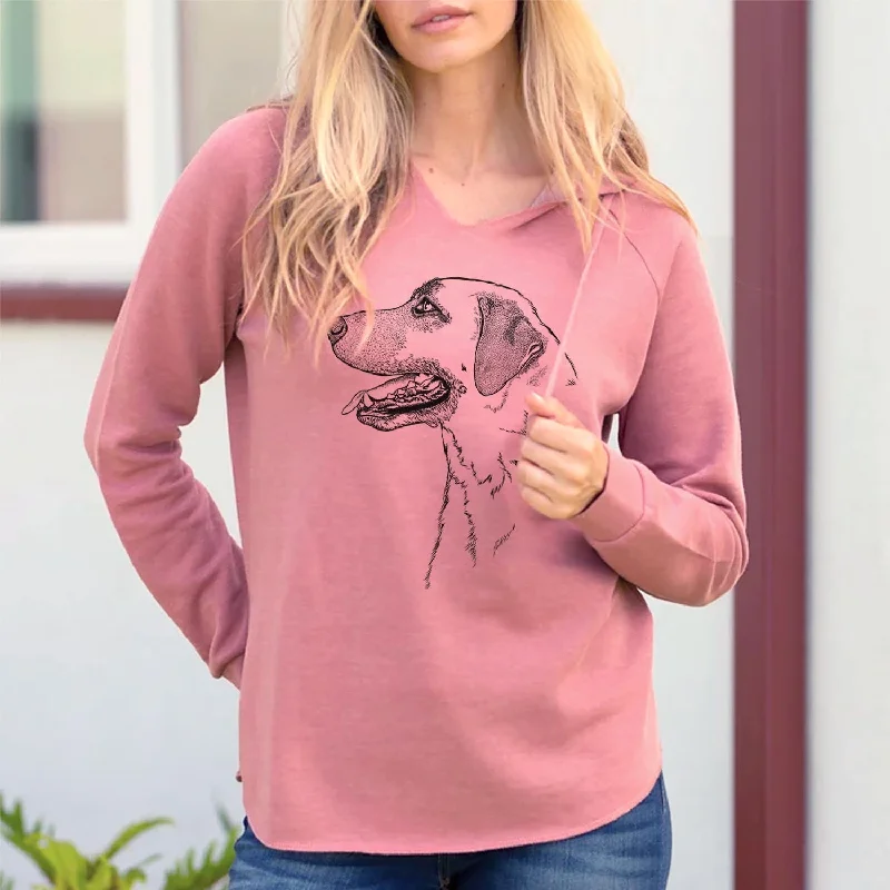 Profile Anatolian Shepherd - Cali Wave Hooded Sweatshirt Hoodie with Belted Waist Structured Tailored